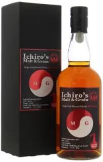 Chichibu Ichiro's Malt & Grain Cask 11955 For Claude Whisky 59% NV