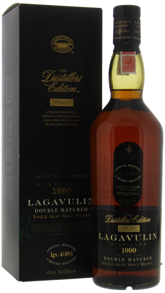 Lagavulin - The Distillers Edition lgv.4/494 43% 1990 10118
