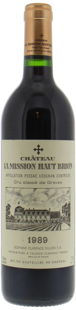 Chateau La Mission Haut Brion - Chateau La Mission Haut Brion 1989