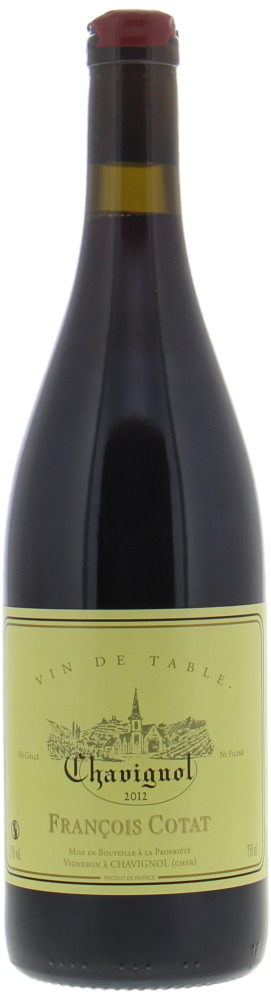 Francois Cotat - Chavignol Sancerre Rouge 2012