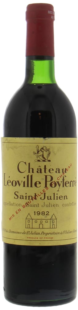 Chateau Leoville Poyferre - Chateau Leoville Poyferre 1982 Top Shoulder