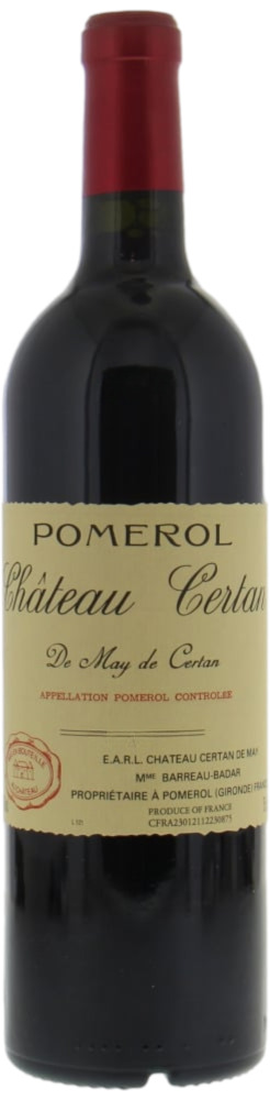 Chateau Certan de May - Chateau Certan de May 2023