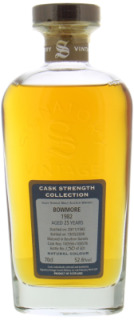 Bowmore - 25 Years Old Signatory Vintage Cask Strength Collection Cask 100556 & 100576 52.6% 1982