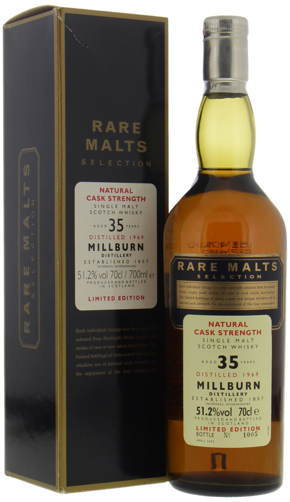 Millburn - 35 Years Old Rare Malts Selection 51.2 % 1969 10132