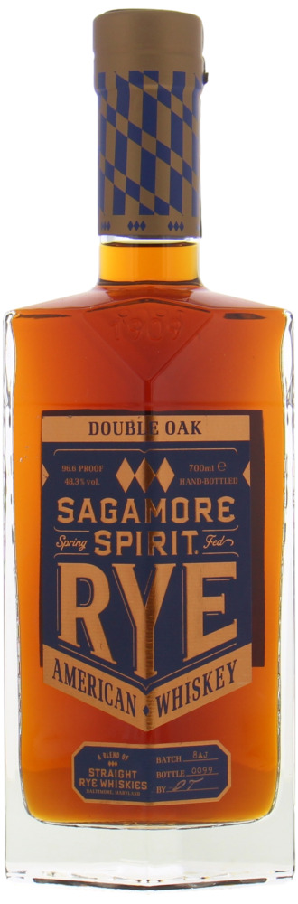 Sagamore Spirit Distillery - Rye Double Oak Batch 8AJ Straight Rye Whiskey 48.3% NV