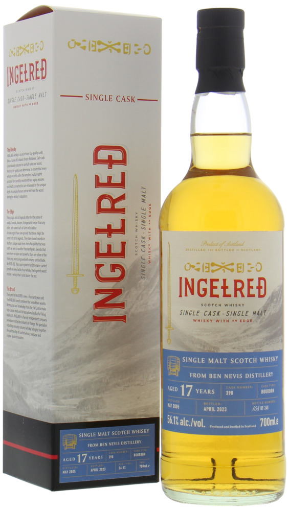 Ben Nevis - 17 Years Old Ingelred Cask 398 56.1% 2005