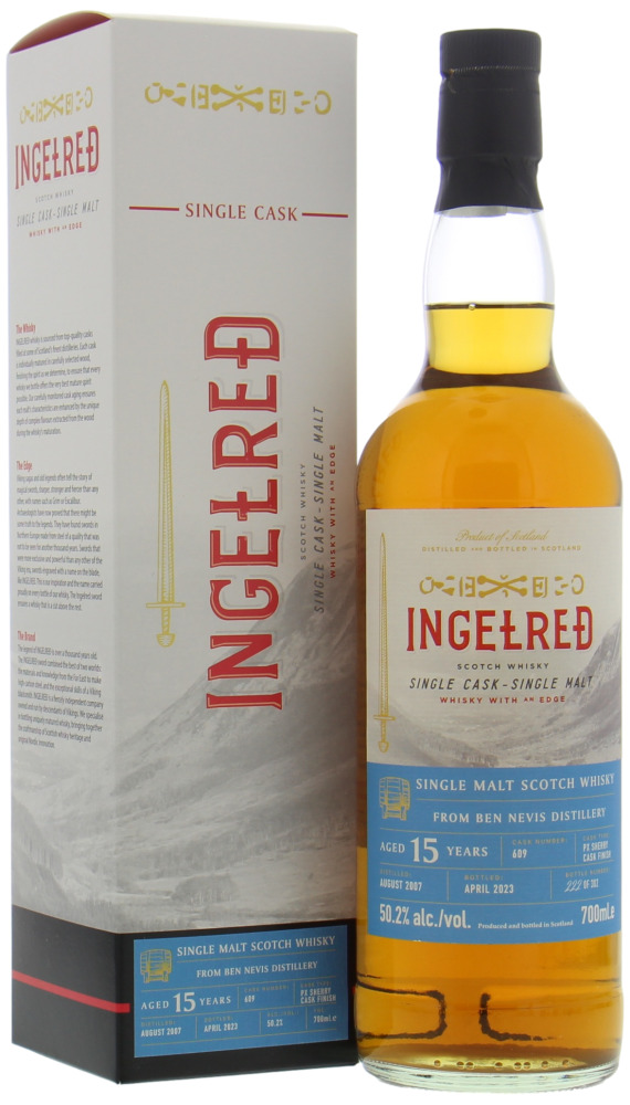 Ben Nevis - 15 Years Old Ingelred Cask 609 50.2% 2007