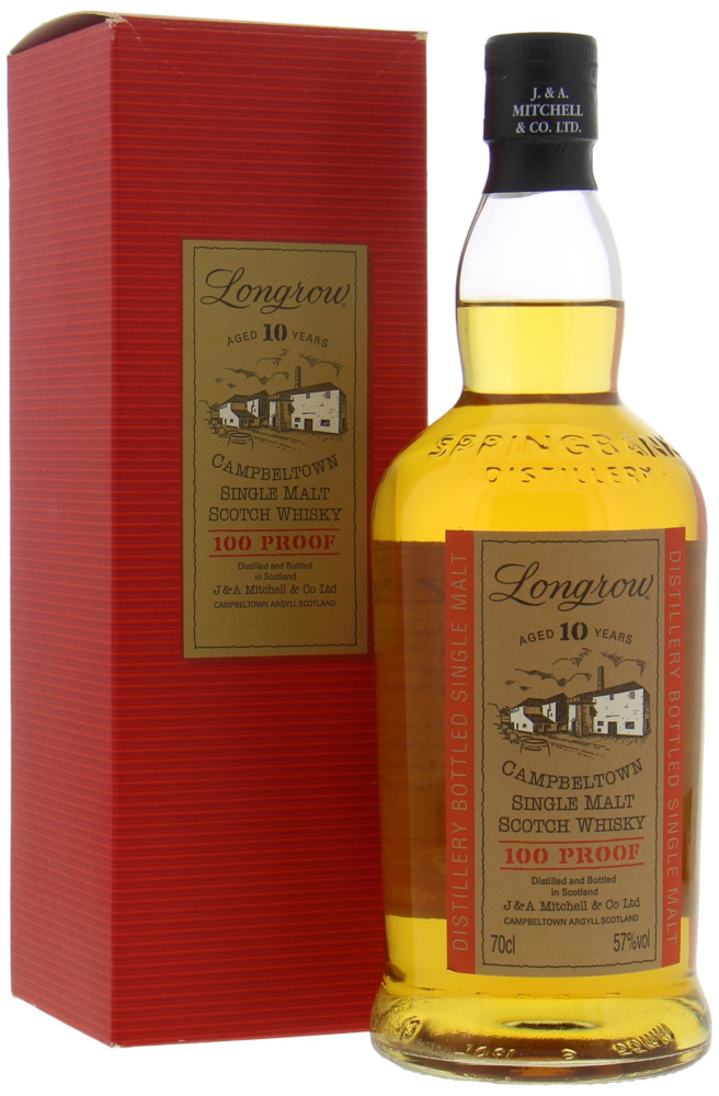 Longrow - 100 Proof Cask 489 Bottled for Usquebaugh Society 20th Anniversary 57% 1999 10061