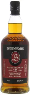 Springbank 12 Years Old Cask Strength Batch 25 57.2% NV