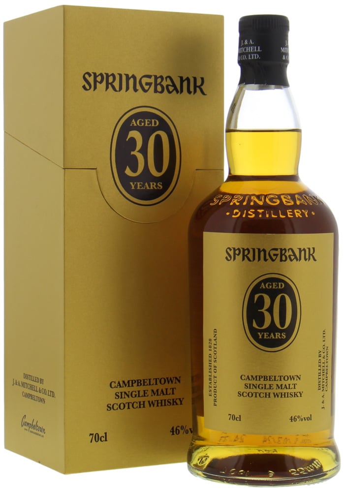 Springbank - 30 Years Old 2024 Release 46% NV