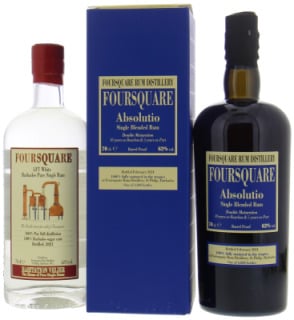 Foursquare - Set Bundle 15 Years Old Absolutio & White High Ester Rum 62% NV