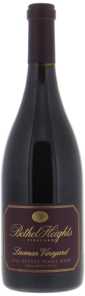 Bethel Heights - Pinot Noir Lewman Vineyard 2022