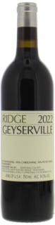 Ridge - Geyserville 2022