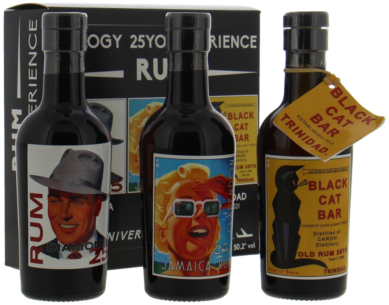 Corman-Collins Rum 25 Years Triologie Set NV; | Buy Online | Best of Wines