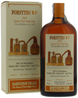 Worthy Park - Forsyths WP 10 Years Old Habitation Velier 64% 2005