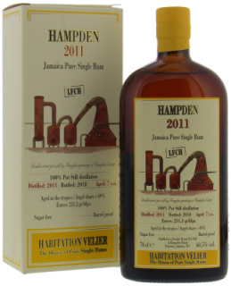 Hampden - 7 Years Old 2011 LFCH Habitation Velier 60.5% 2011