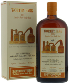 Worthy Park - Forsyths WPL 10 Years Old Habitation Velier 59% 2007