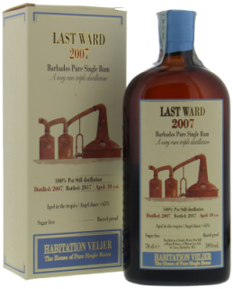 Velier  - Last Ward 10 Years Old Triple Distilled 59% 2007