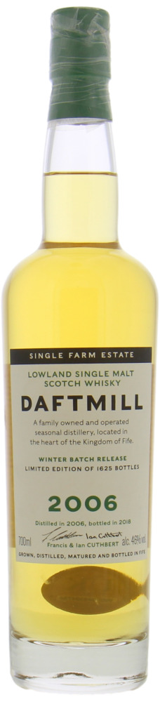 Daftmill - 12 Years Old Winter Batch Release 2006 46% 2006 10015