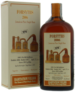 Worthy Park - Forsyths WPM 11 Years Old Habitation Velier 57.5% 2006