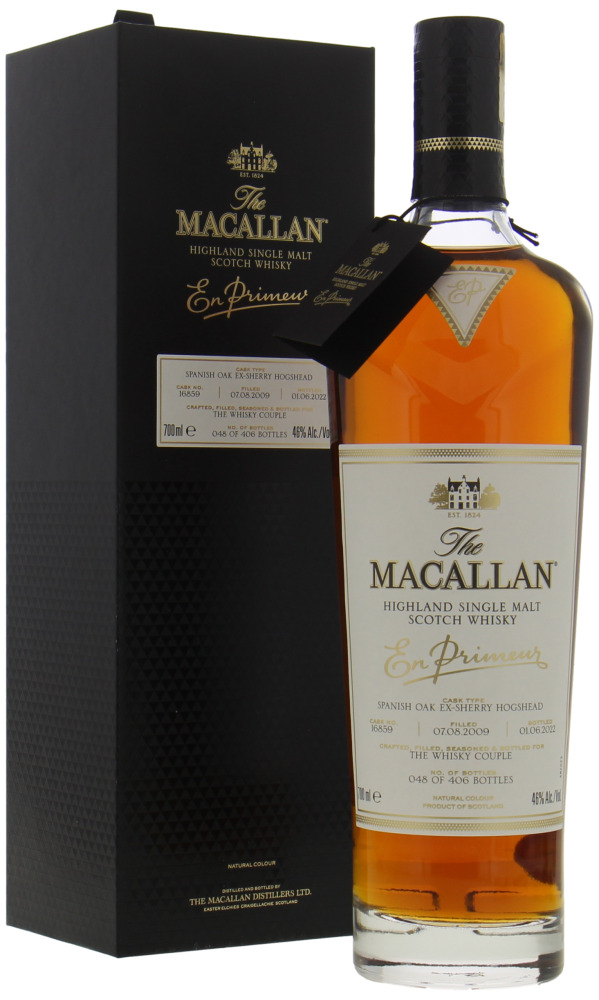 Macallan - En Primeur Cask 16859 46% 2009 10138