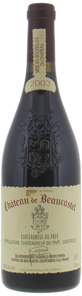 Chateau de Beaucastel - Chateauneuf du Pape 2003