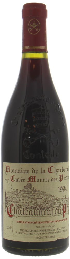 Chateau de Charbonniere - Chateauneuf du Pape Mourre des Pedrix 1994