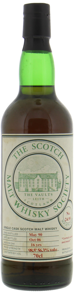 Macallan - 1990 SMWS Curried coconut and treacle 24.95 56.3% 1990