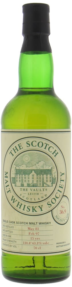 Benrinnes - 1981 SMWS 36.9 63.1% 1981