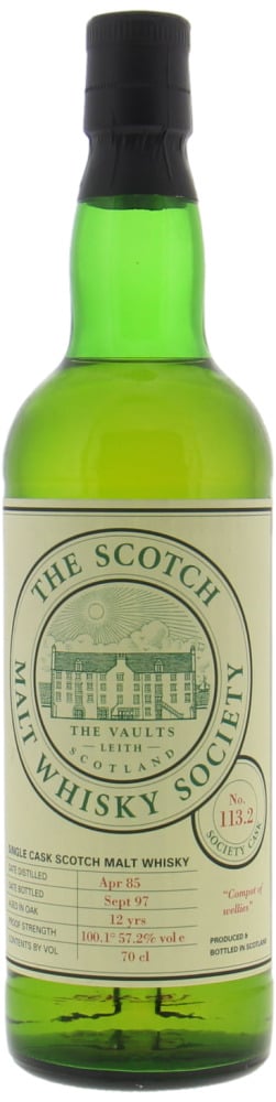 Braeval - 1985 SMWS 113.2 Compot of wellies 57.2% 1985