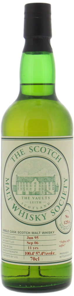 Glenmorangie - 1995 SMWS 125.6 Toffee, toffee, toffee 57.4% 1995