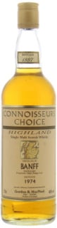 Banff - 1974 Gordon & MacPhail Connoisseurs Choice 40% 1974