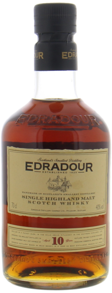 Edradour - 10 Years Old Handmade In Scotland's Smallest Distillery 40% NV