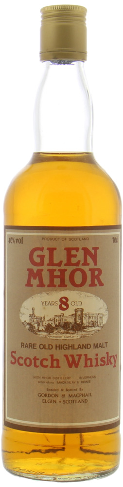 Glen Mhor - 8 Years Old Gordon & MacPhail Rare Old Highland Malt 40% NV