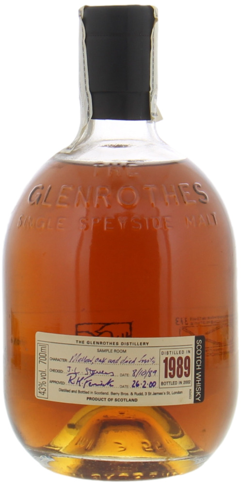 Glenrothes - 1989 Approved: 26.2.00 43% 1989