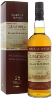 Glenmorangie - 25 Years Old Malaga Wood Finish 43% NV