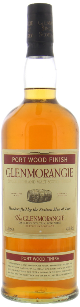 Glenmorangie - Port Wood Finish New Striped Label 43% NV