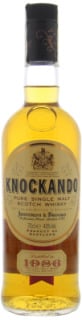 Knockando - 1986 by Justerini & Brooks Ltd. 43% 1986