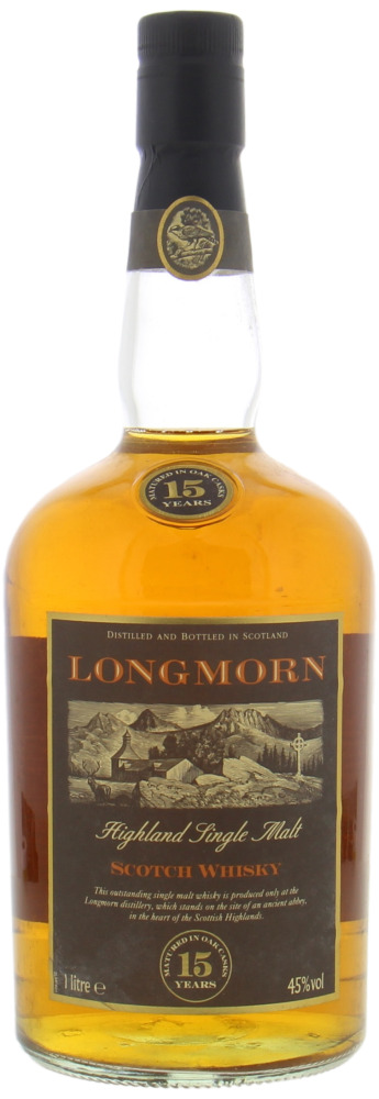 Longmorn - 15 Years Old Brown Label 45% NV