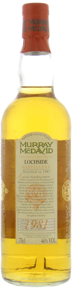 Lochside - 19 Years Old Murray McDavid Cask MM 9637 46% 1981