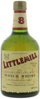 Littlemill - 8 Years Old Green Dumpy Gold Capsule 40% NV