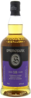 Springbank - 18 Years Old 2024 Edition 46% NV