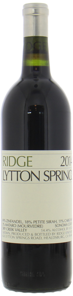 Ridge Vineyards - Lytton Springs 2014