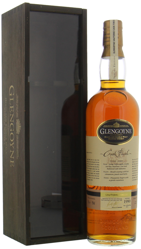 Glengoyne - 21 Years Old Sauterne Finish 55% 1990