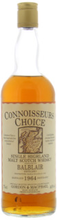 Balblair - 1964 Gordon & MacPhail Connoisseurs Choice 40% 1964