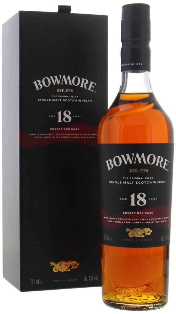 Bowmore - 18 Years Old Sherry Oak Cask 43% NV