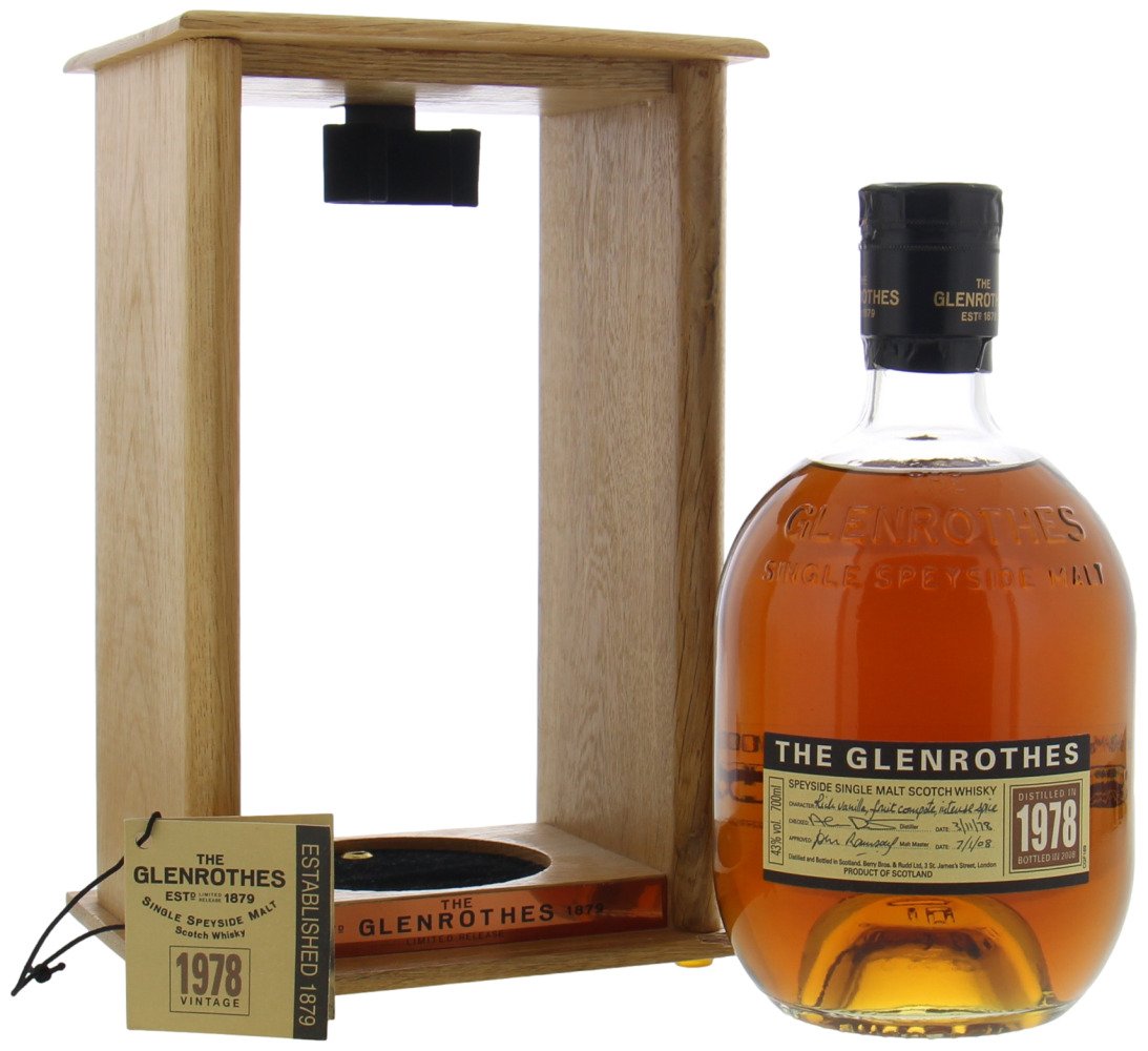 Glenrothes - 1978 29 Years Old 43% 1978