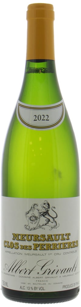 Albert Grivault - Meursault Perrieres 1er Cru 2022