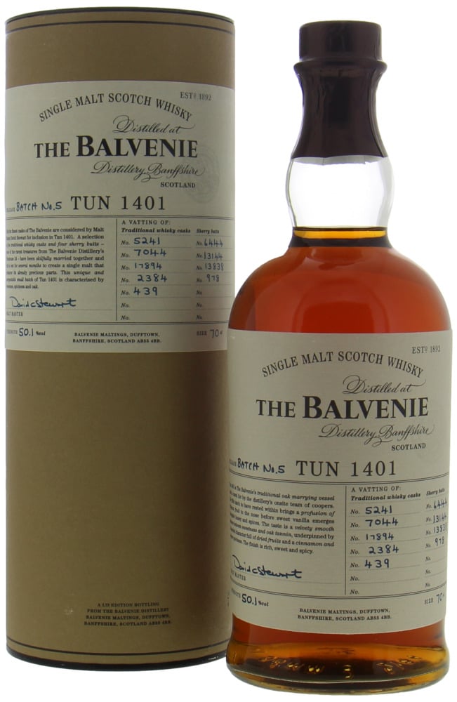 Balvenie - Tun 1401 Batch #5 50.1% NV 10068