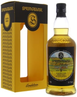 Springbank - 9 Years Old Local Barley 57.7% 2009